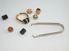 seltenes Verwandlungsset Tipit - S -  Brillantring Ehinger Schwarz Gold 750 18K