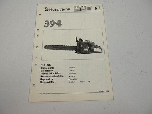 Husqvarna 394 kettensäge - husqvarna,