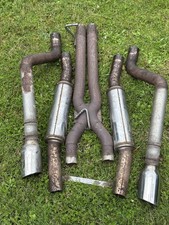 Audi S4 4.2 V8 Racing Sportauspuff Edelstahl Magnaflow Anlage Text Lesen