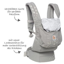 ERGObaby Baby Carrier mit Newborn Einsatz. Wie Neu Nur Einmal Benutzt mit OVP