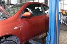 TÜR Links (2/3-Türer) Nissan Micra 1.2 K12 Farbe Kupferorange Limousine