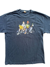 Vintage CunninLynguists Rap Tee 2000s Will Rap For Food Shirt Rare HipHop WuTang