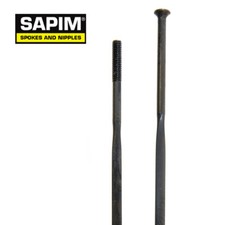 5x SAPIM CX-Ray Straight Pull Aerospeiche 2,0/0,9-2,2/2,0 mm schwarz div. Längen