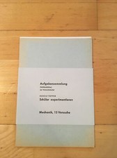 Aufgabensammlung, Schülerblätter Mechanik 13 Versuche