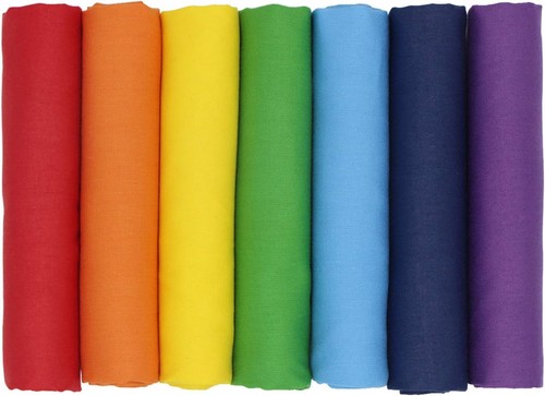 Patchworkstoff regenbogen - regenbogen, 7