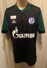 FC Schalke 04 Original Adidas Ausweich Trikot 2017/18 "GAZPROM" Gr.L Neu