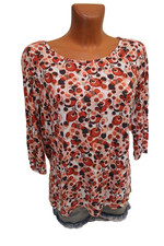 Bluse L 42 Blusenshirt weiß