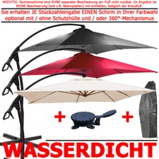 WASSERDICHT LUXUS Ampelschirm