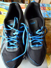 Asics Gel-Sangaku, Black/Electric Blue, Gr. 41,5