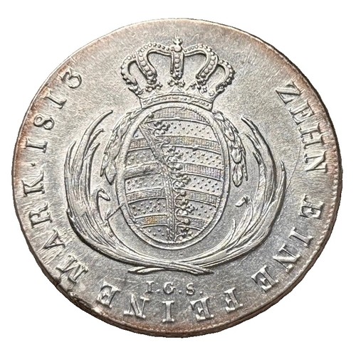 Sachsen taler 1813 igs - sachsen,