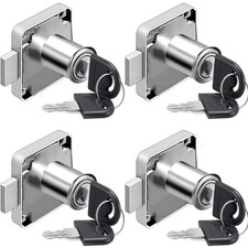 4er Set Schrankschloss 22mm