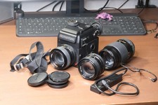Rolleiflex SL2000F + Zeiss Planar 1.4/50 + 1.7/50 + Rolleinar 2.8/135