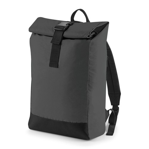 Bagbase reflective roll top - reflective, roll-top