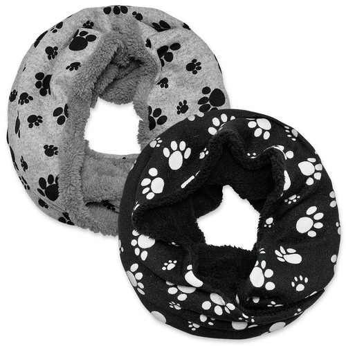 Kuscheliger loopschal mit - loopschal,
