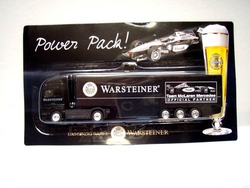 Werbe lkw truck warsteiner - werbe,