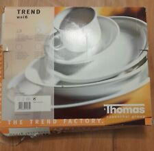 THOMAS TREND WEISS KOMPLETTSET 5TLG. Kaffee Service, Tasse, Teller
