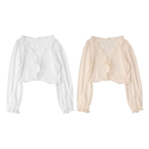 Damen chiffon cardigan - damen, chiffon-cardigan