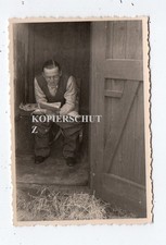 a25 - Toilettenhaus Toilette Ass Popo Klo Plumpsklo Scheißhaus Klosett Soldat
