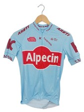 Katusha Alpecin Radtrikot Herren Größe 46; S Blau Sportlich Kurzarm