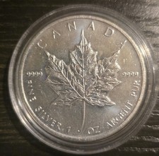 1 Oz Feinsilber Maple Leaf