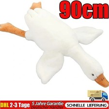 Riesige große Gans Ente Plüschtier Kuscheltier Kissen Flügel Dekoration Vogel.