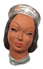 Keramik Maske Kriemhild