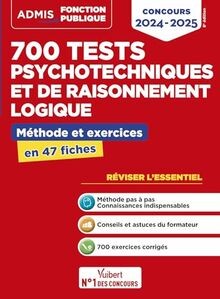 700 tests psychotechniques - , et