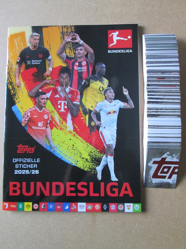 Topps bundesliga 2025 2026 - bundesliga,