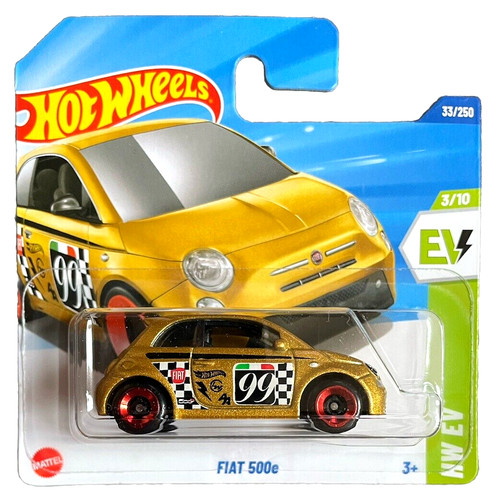 Hot wheels fiat 500 ev - e, hw