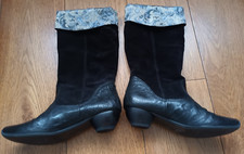 Think AIDA - elegante Damen-Stiefelette 39 schwarz