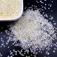 Farbiger Glas-Glitter für Schmuck Nageldesign Epoxidharz Basteln Dekor