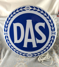 Vintage Leuchtreklame DAS
