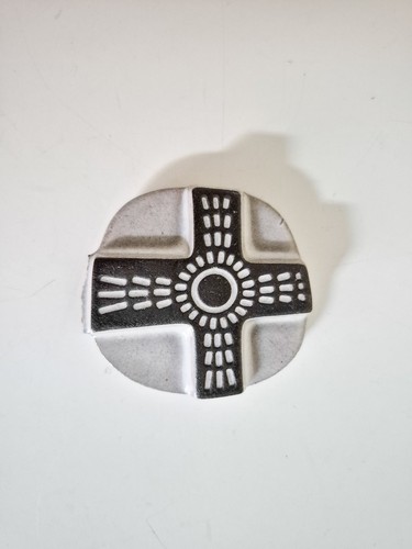 112 vintage keramik kreuz - 112,