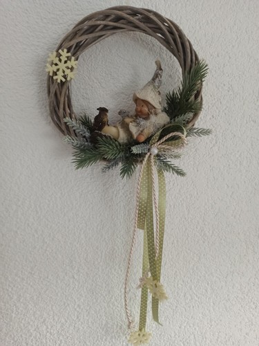 Türkranz,Weidenkranz-Shabby