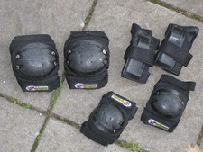 Protektoren 6-teiliges Set f. Inliner Skateboard Kinder Gr. XS Powerslide Junior