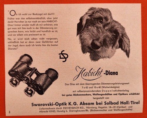 Swarovski optik g habicht - k.g,