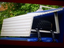 Dachspoiler Pickup LKW Alu-Riffelblech für PickUp & Kleinlaster um 50% reduziert