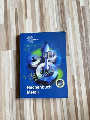 Rechenbuch metall - rechenbuch,