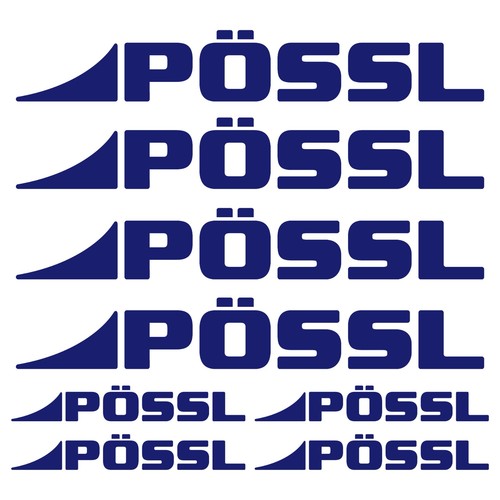 Pössl aufkleber sticker - aufkleber,