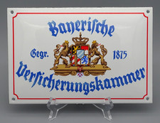 Tolles Emailschild: Bayerische