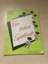 Ein frohes Spielbuch für Anfänger auf dem chromatischen Akkordeon Curt Herold