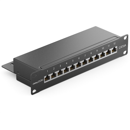 Deleycon cat6a patchpanel - deleycon, 12