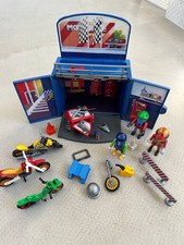 Playmobil Motorrad-Werkstatt