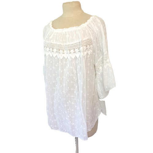 Damen bluse weiß - bluse,