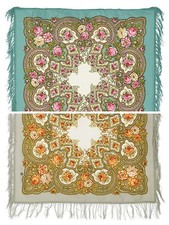 Pavlovo Posad Wolltuch 89x89