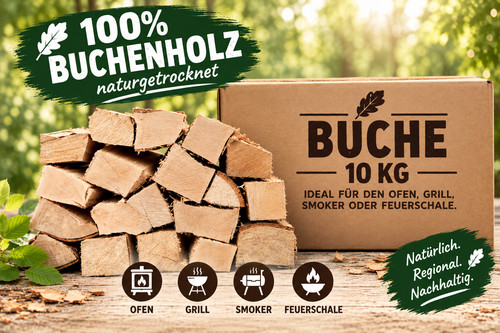 Brennholz 25cm 10kg - brennholz,