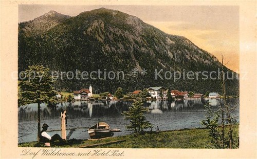 Walchensee mit hotel post - walchensee,