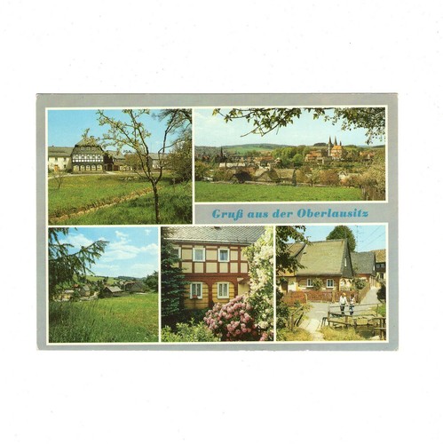 Ansichtskarte oberlausitz - ansichtskarte,