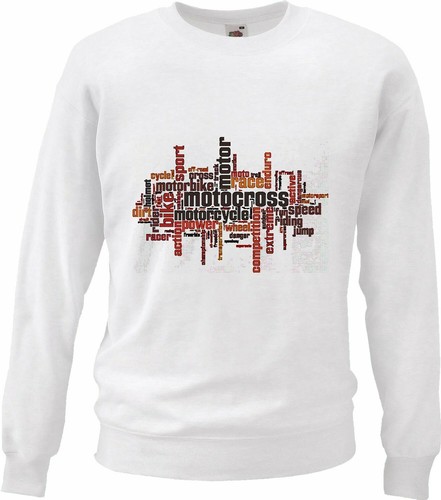 Sweatshirt motocross - sweatshirt,