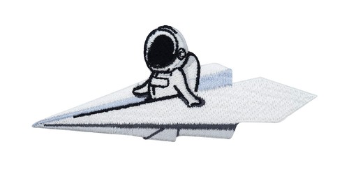 Lustiger astronaut auf - lustiger,